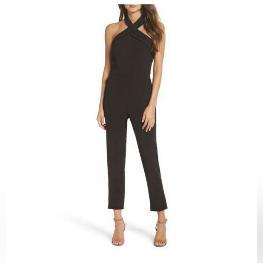 Adelyn Rae Halter Jumpsuit l L